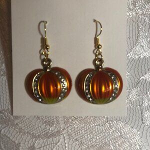 Pumpkin Earrings